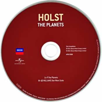 CD Los Angeles Philharmonic Orchestra: The Planets / Star Wars Suite
