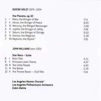 CD Los Angeles Philharmonic Orchestra: The Planets / Star Wars Suite