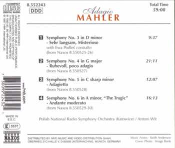 CD Gustav Mahler: Adagio Mahler