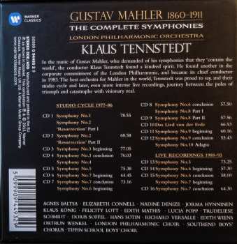 16CD/Set di cofanetti The London Philharmonic Orchestra: Complete Symphonies