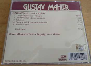 CD Gustav Mahler: Symphony No. 7