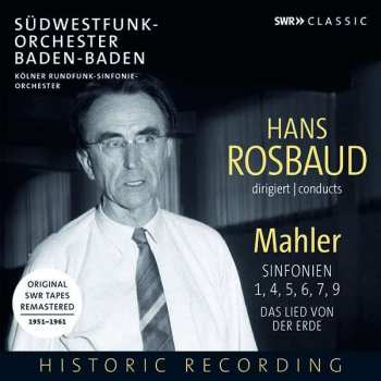 8CD/Set di cofanetti Gustav Mahler: Sinfonien 1, 4, 5, 6, 7, 9 • Das Lied Von Der Erde