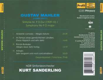 CD Gustav Mahler: Symphony No. 9