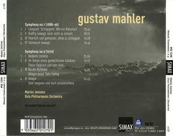 2CD Gustav Mahler: Symphonies No. 1 & 9