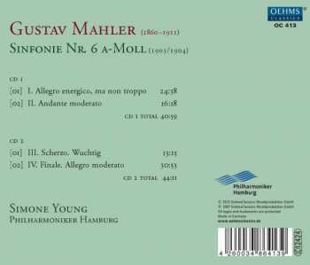 2CD Gustav Mahler: Sinfonie Nr. 6 A-Moll