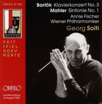 CD Gustav Mahler: Sir Georg Solti - Salzburger Festspiele 1964