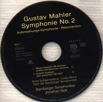 2SACD Gustav Mahler: Symphonie No. 2