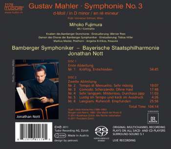 SACD Gustav Mahler: Symphonie No. 3