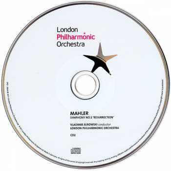 2CD The London Philharmonic Orchestra: Symphony No. 2 "Resurrection"