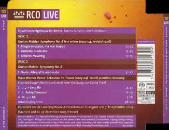 2SACD Gustav Mahler: Symphony No. 6 - Sebatian In Traum
