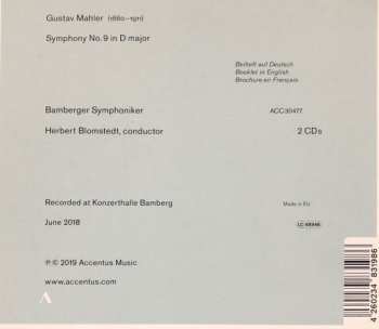 2CD Gustav Mahler: Symphony No. 9 In D Major