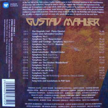 16CD/Set di cofanetti Gustav Mahler: The Complete Works