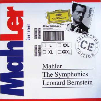 11CD/Set di cofanetti Leonard Bernstein: The Symphonies
