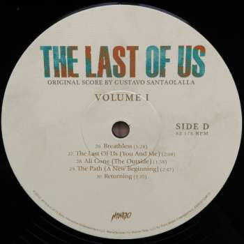 2LP Gustavo Santaolalla: The Last Of Us (Original Score - Volume I)