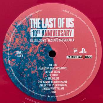 4LP/Set di cofanetti Gustavo Santaolalla: The Last of Us (10th Anniversary Edition)
