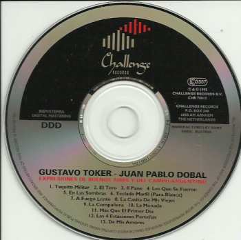 CD Juan Pablo Dobal: Expresiones de Buenos Aires y del Campo Argentino