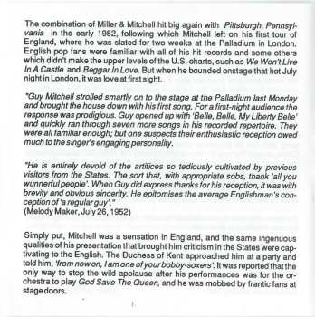 CD Guy Mitchell: Heartaches By The Number