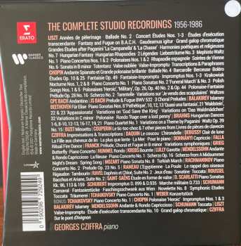 41CD/Set di cofanetti Gyorgy Cziffra: Complete Studio Recordings 1956-1986
