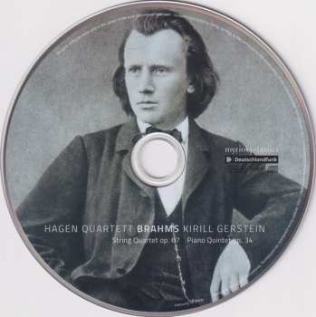 CD Johannes Brahms: String Quartet Op. 67 / Piano Quintet Op.34
