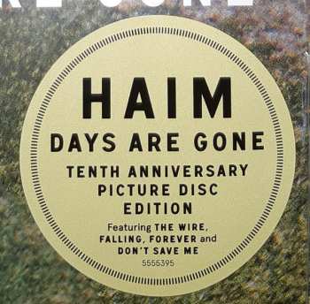 LP Haim: Days Are Gone PIC