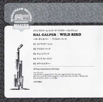 CD Hal Galper: Wild Bird LTD