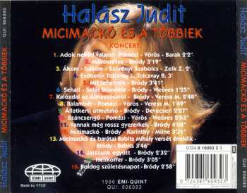 CD Halász Judit: Micimackó És A Többiek - Koncert