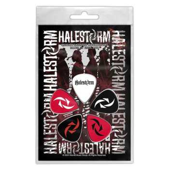 Merch Halestorm: Set di plettri Portrait