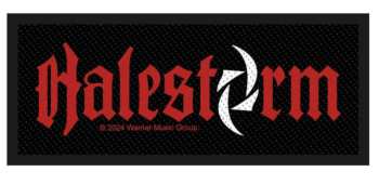 Merch Halestorm: Standard Woven Patch Logo Halestorm