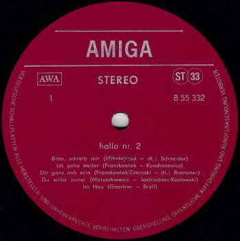 LP Hallo Nr. 2