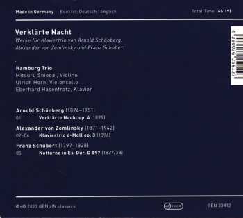 CD Franz Schubert: Verklarte Nacht