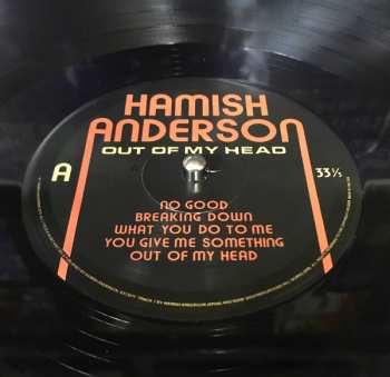 LP Hamish Anderson: Out Of My Head