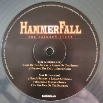 3LP/Set di cofanetti HammerFall: One Crimson Night DLX | CLR