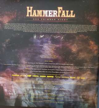 3LP/Set di cofanetti HammerFall: One Crimson Night DLX | CLR