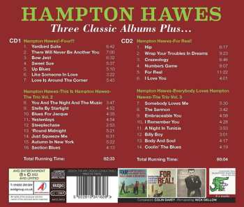 2CD Hampton Hawes: Three Classic Albums Plus.. Vol. 2