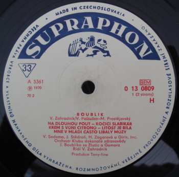 LP Hana Zagorová: Boublík