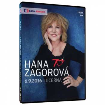 CD/DVD Hana Zagorová: Hana Zagorová 70 (6.9.2016 Lucerna)