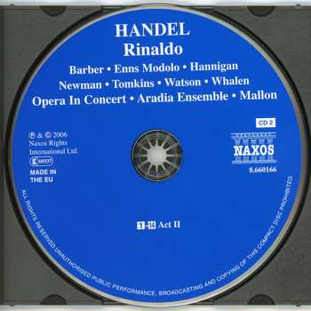 3CD/Set di cofanetti Barbara Hannigan: Rinaldo