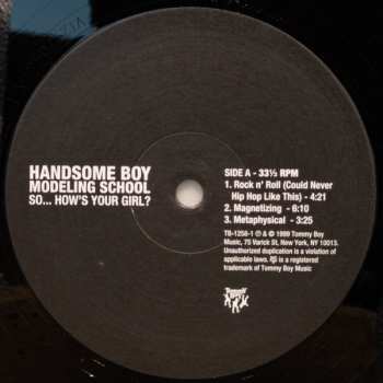 2LP Handsome Boy Modeling School: So... How's Your Girl?