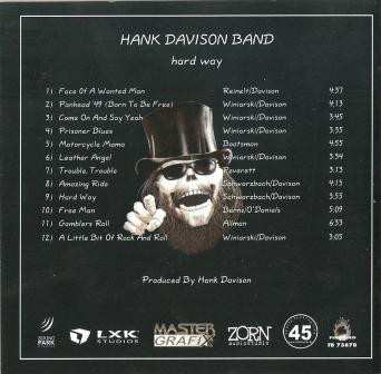 CD Hank Davison Band: Hard Way