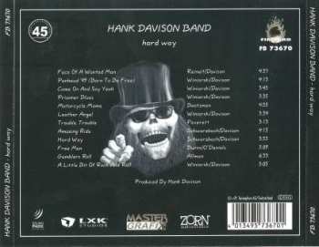 CD Hank Davison Band: Hard Way