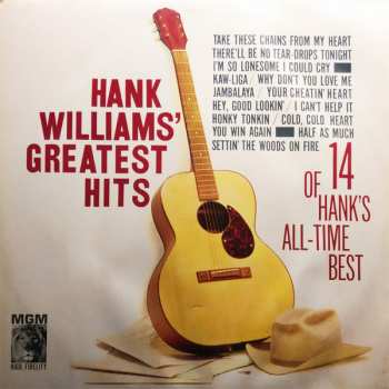 LP Hank Williams: Hank Williams' Greatest Hits (14 Of Hank's All-Time Best)