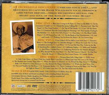 3CD/DVD Hank Williams: The Unreleased Recordings (With Bonus DVD)
