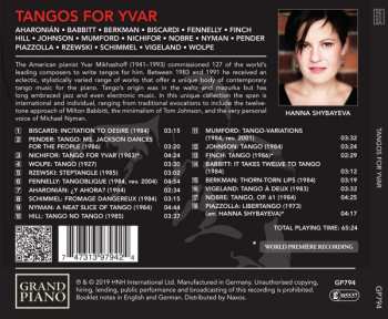 CD Hanna Shybayeva: Tangos For Yvar