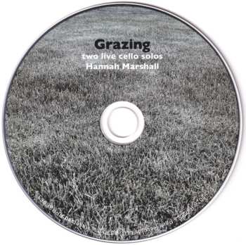 CD Hannah Marshall: Grazing (Two Live Cello Solos) LTD