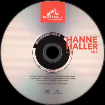 3CD/Set di cofanetti Hanne Haller: Hanne Haller