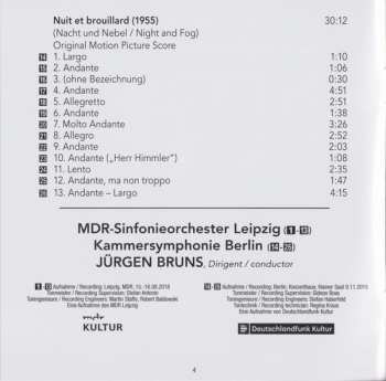 CD MDR Sinfonieorchester: Leipzig Symphony / Funeral Pieces / Nuit Et Broulliard