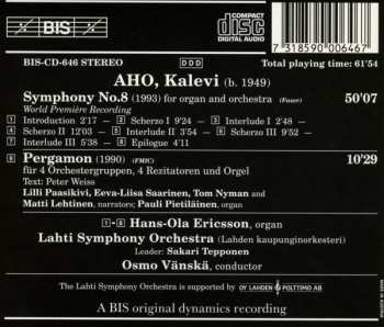 CD Lahti Symphony Orchestra: Symphony No. 8, Pergamon
