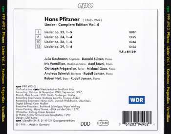 5CD/Set di cofanetti Christoph Prégardien: Lieder Complete Edition