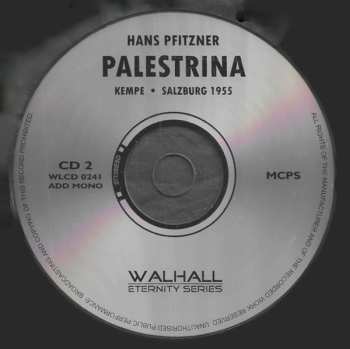 3CD Gottlob Frick: Palestrina