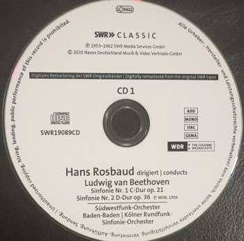 7CD/Set di cofanetti Ludwig van Beethoven: Sinfonien / Ouvertüren / Konzerte